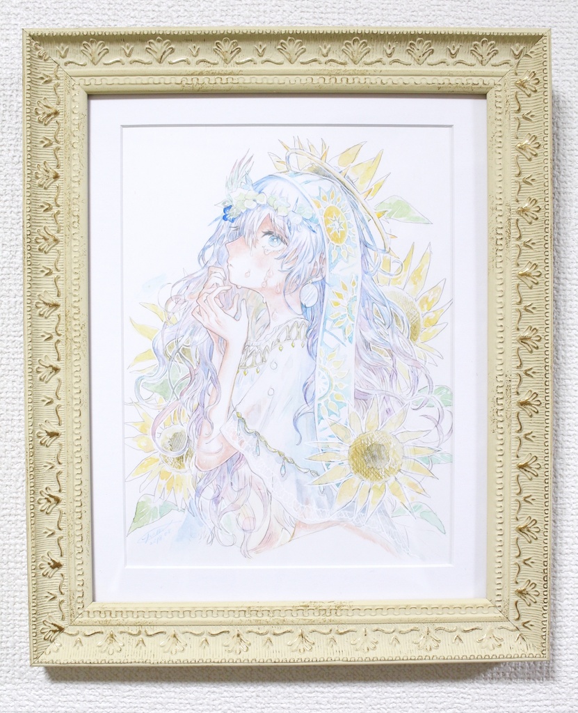 原画* 嘆きのまなざし *