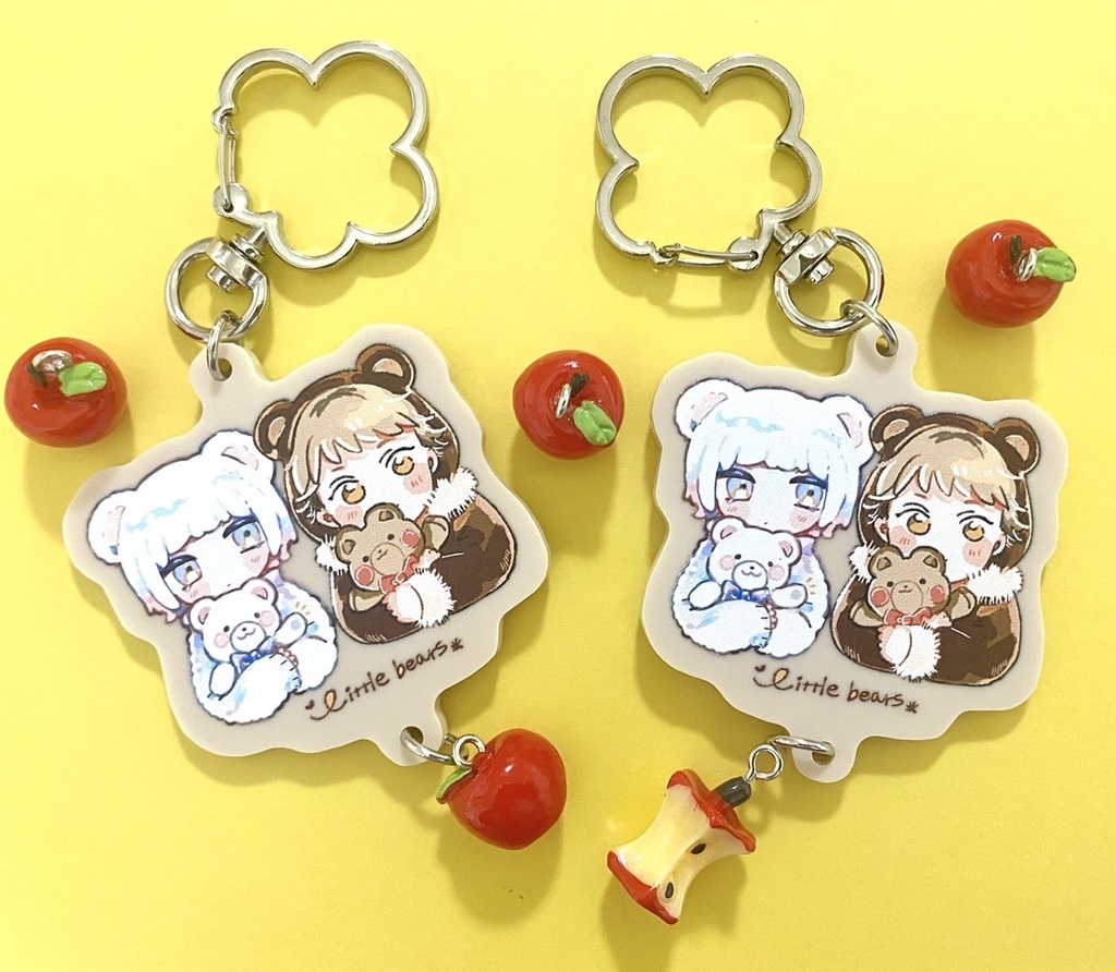 【コラボ】くまさんアクリルキーホルダー