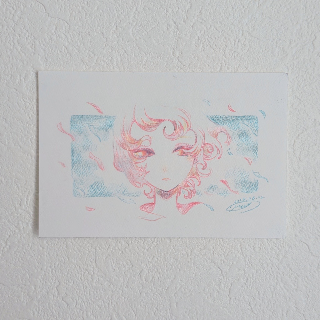 原画「3色ドローイング」1~6