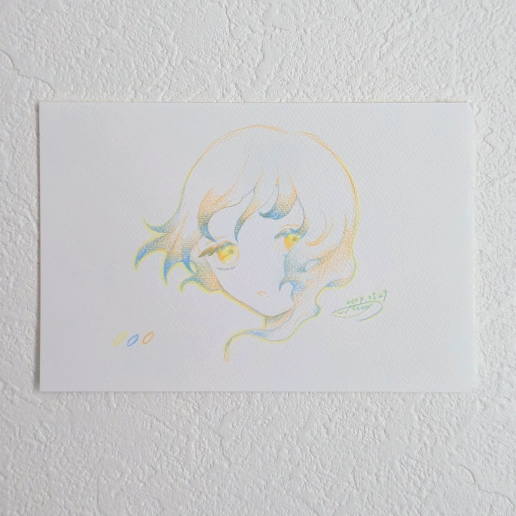 原画「3色ドローイング」1~6