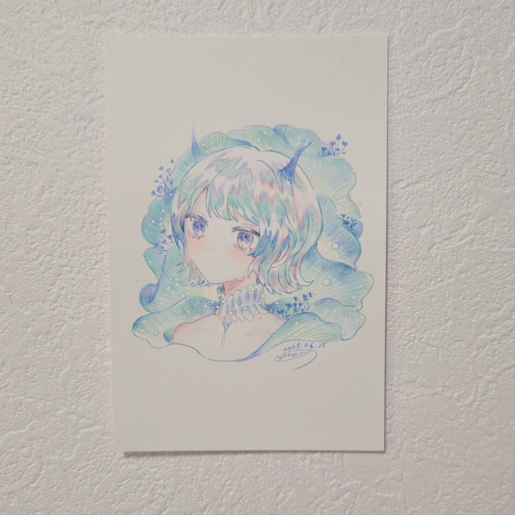 ポストカードサイズ原画①~③