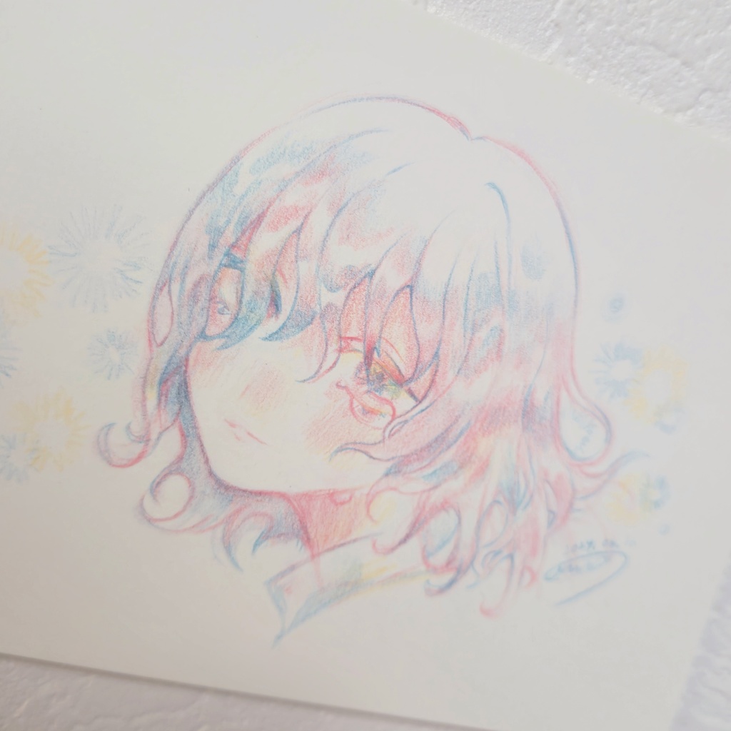 ポストカードサイズ原画①~③