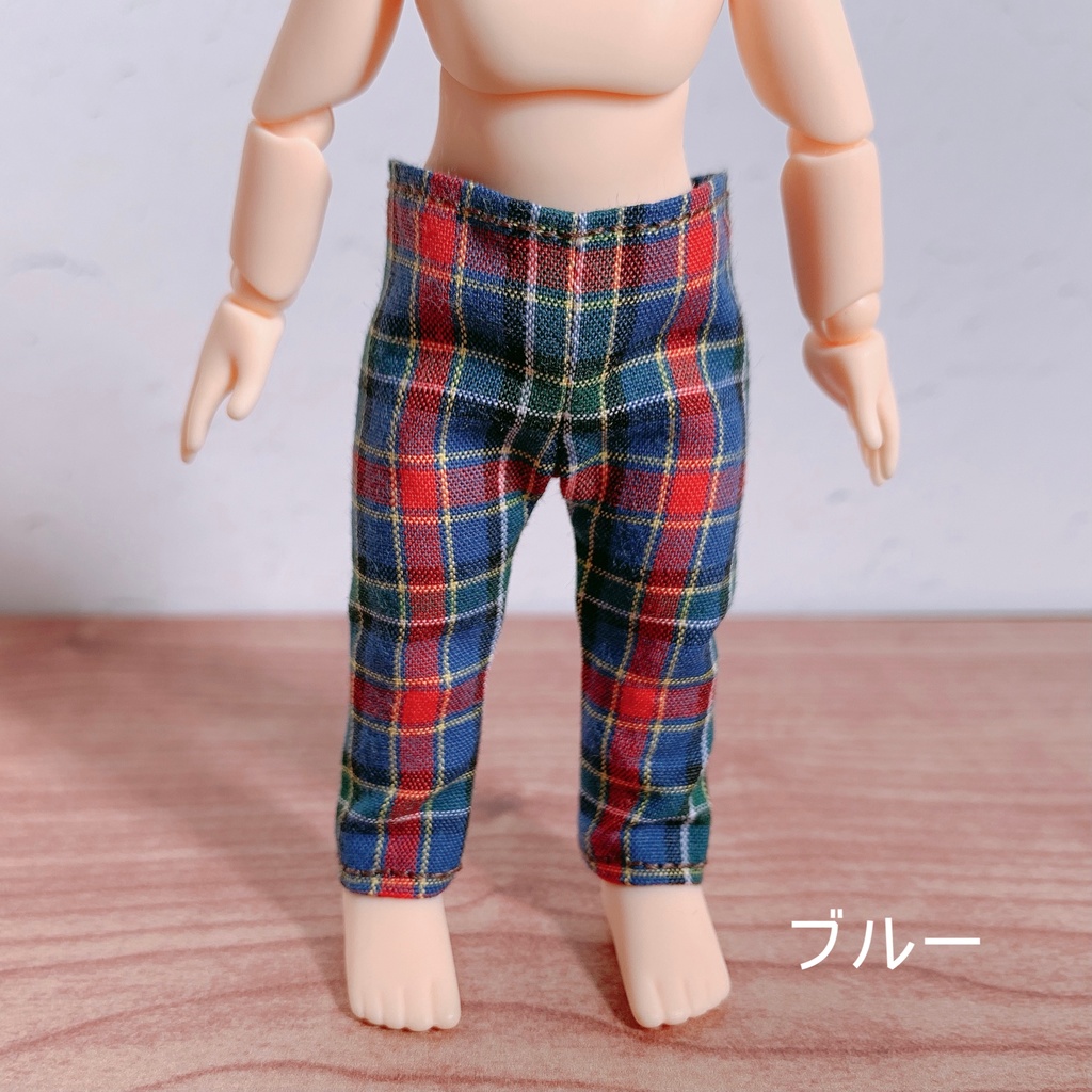 チェックのパンツ ピコドー9・10