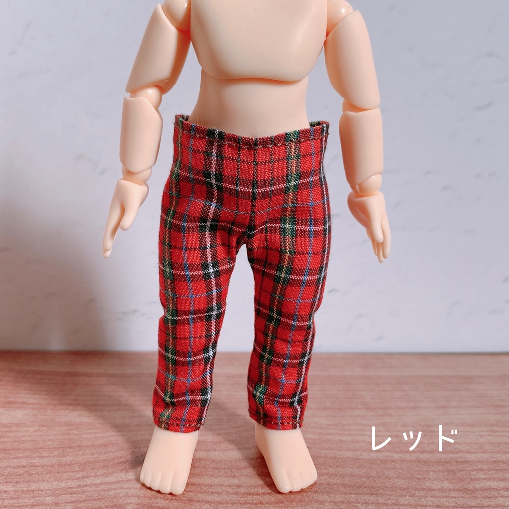 チェックのパンツ ピコドー9・10