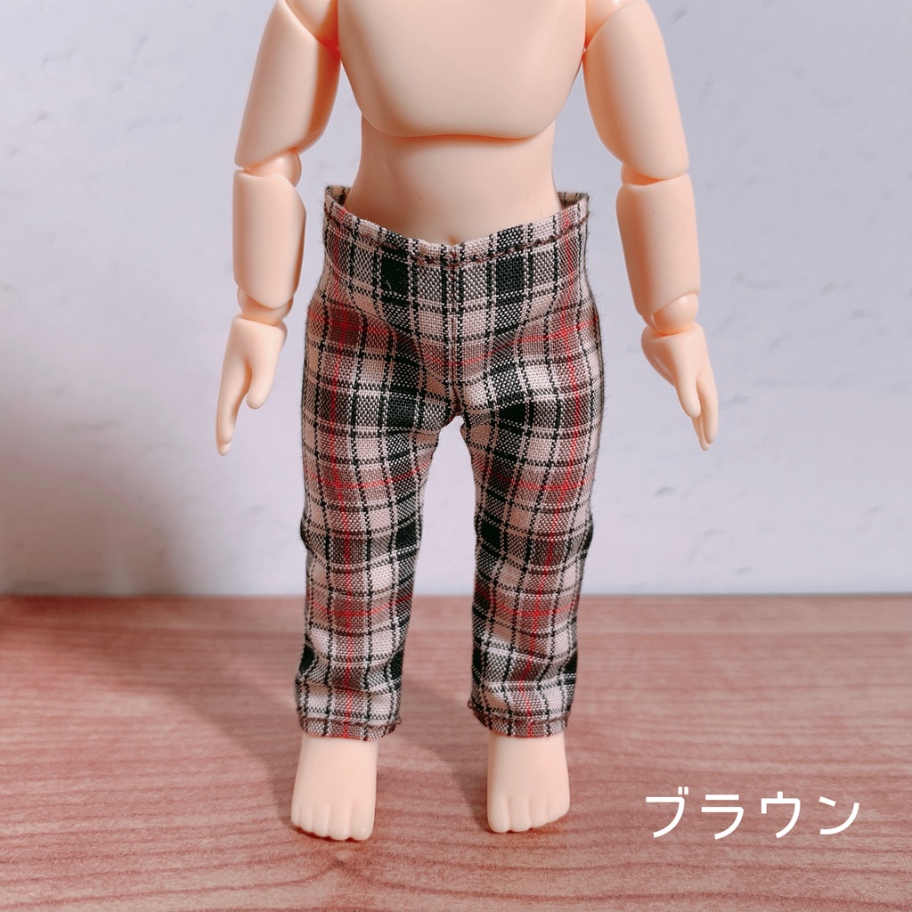 チェックのパンツ ピコドー9・10
