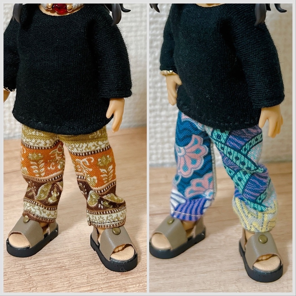 ピコドー10 エスニック柄パンツ