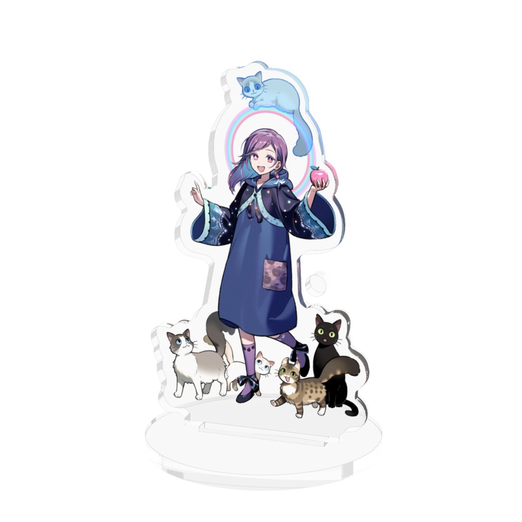 【アクリルフィギュア】イコレットと猫たち