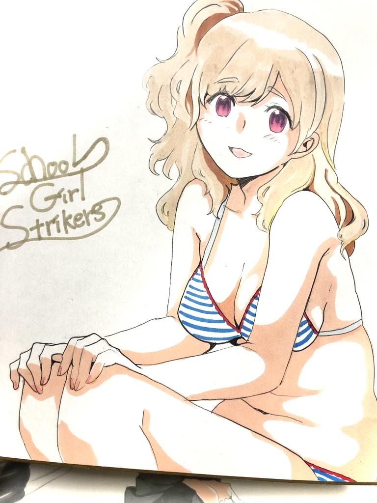 (SOLDOUT)桃川紗々カラー色紙