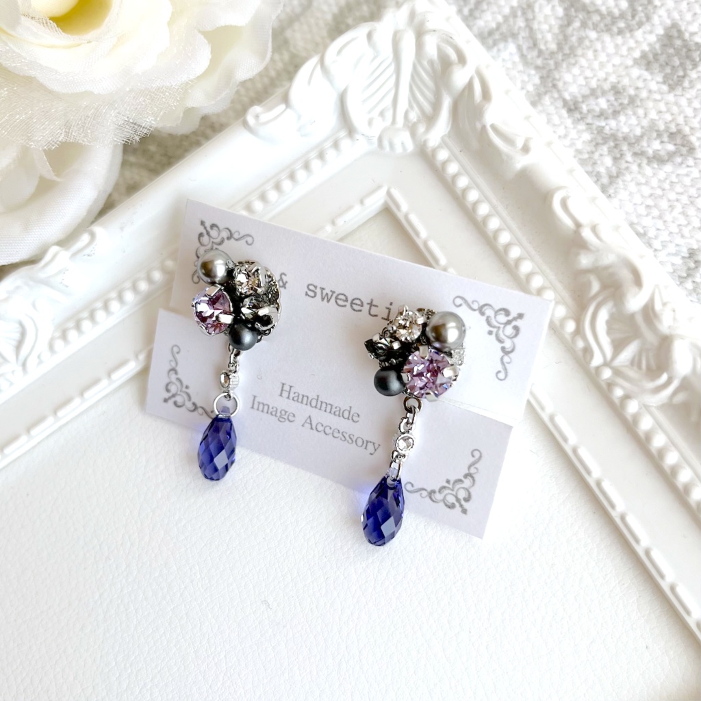 【ツイステ】アズールイメージ/ビジューイヤリング