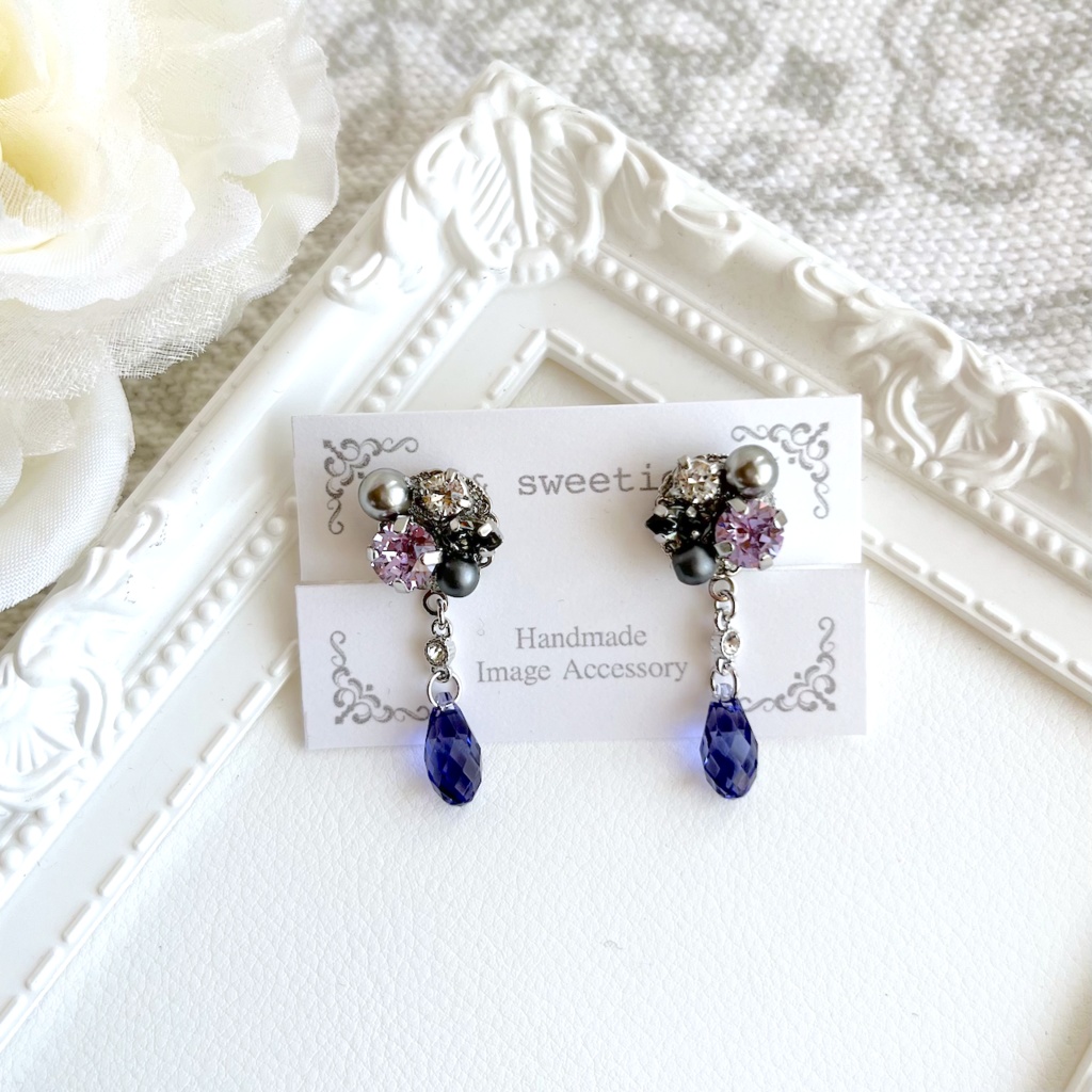 【ツイステ】アズールイメージ/ビジューイヤリング