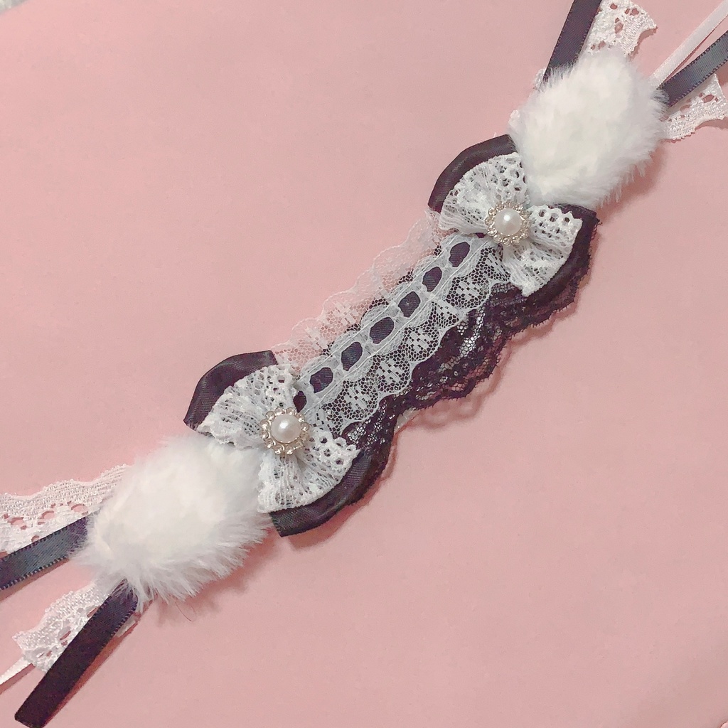 フランスメイドヘッドドレス Amazon.co.jp: 〖 16cm 〗たれ耳メイドちゃん ワンピース ぬい服
