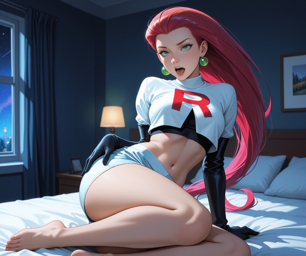 Would you come to the bad side? Jessy from Pokémon | 「悪の道に来ない？ ポケモンのムサシより」