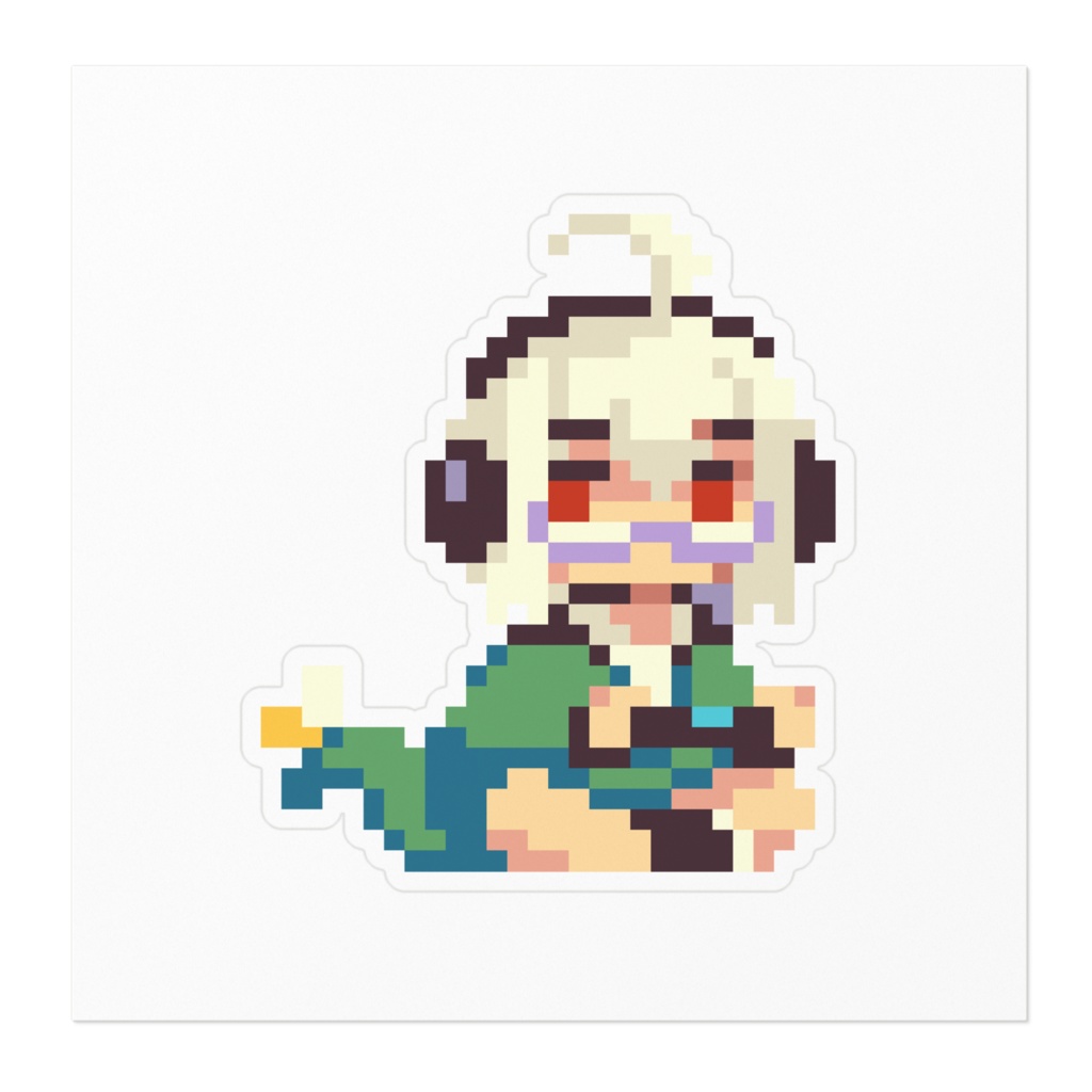 ドット朝霧きいねステッカー