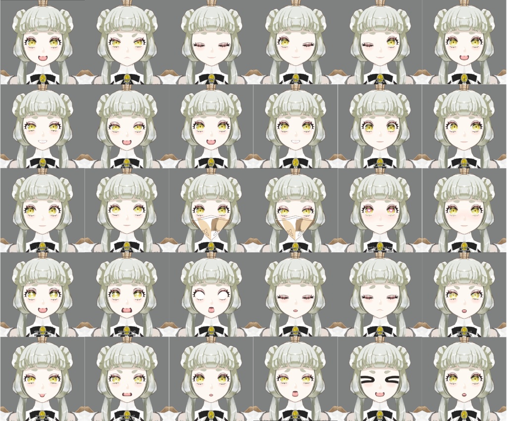 【VRChat対応】カナリアちゃん【関節球体人形】Avalab.aiギフトコード付き