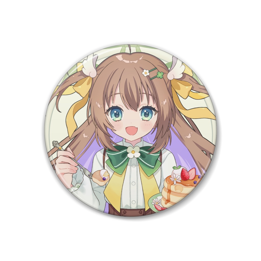 【HBD】ゆずこのはらぺこ缶バッジ
