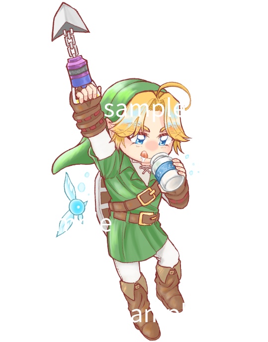 【二次】勇者つながるアクキー「時リン」