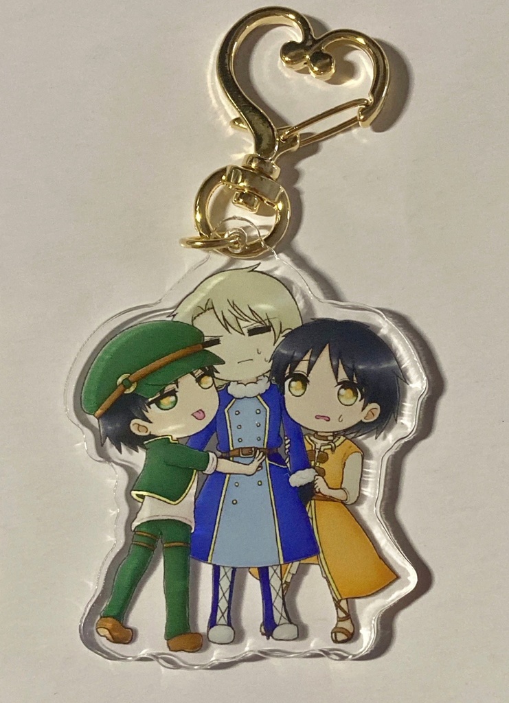 【創作】神ナノ発刊記念アクキー