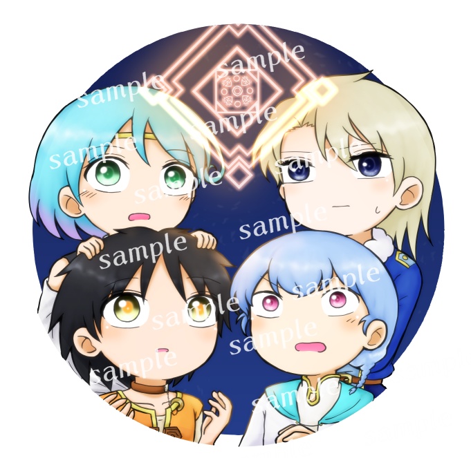 【創作】神ナノLEDバッジ