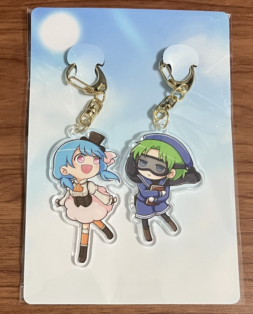 ミキ＆シュウ ペアアクリルキーホルダー