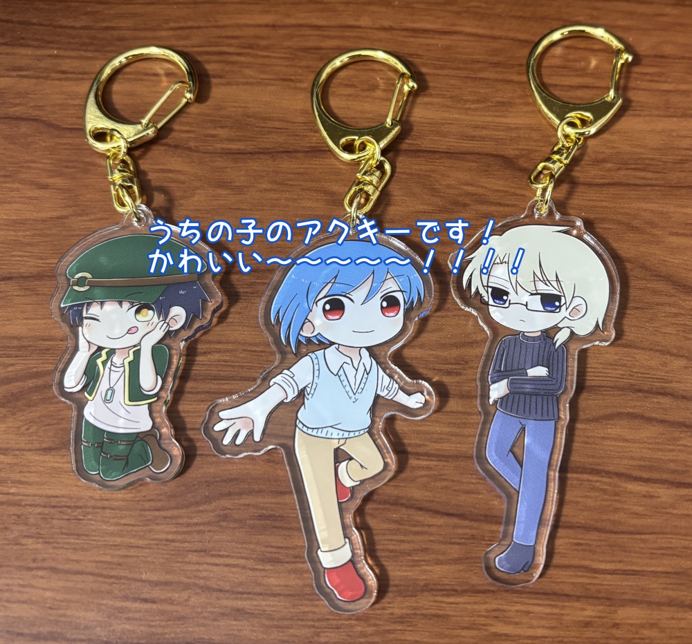 うちの子アクキー