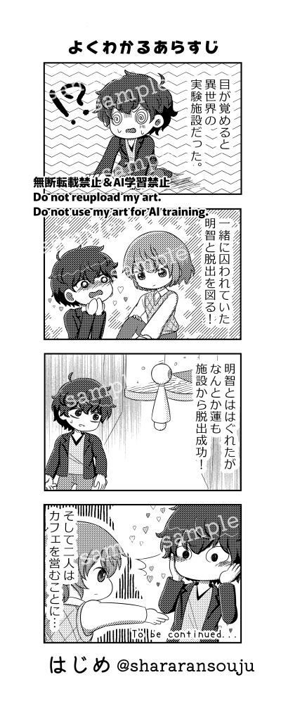 【二次創作】Cafeシメトリアへようこそ!