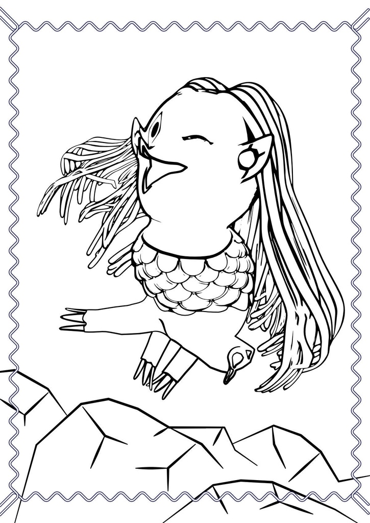 アマビエさんぬりえブックレット