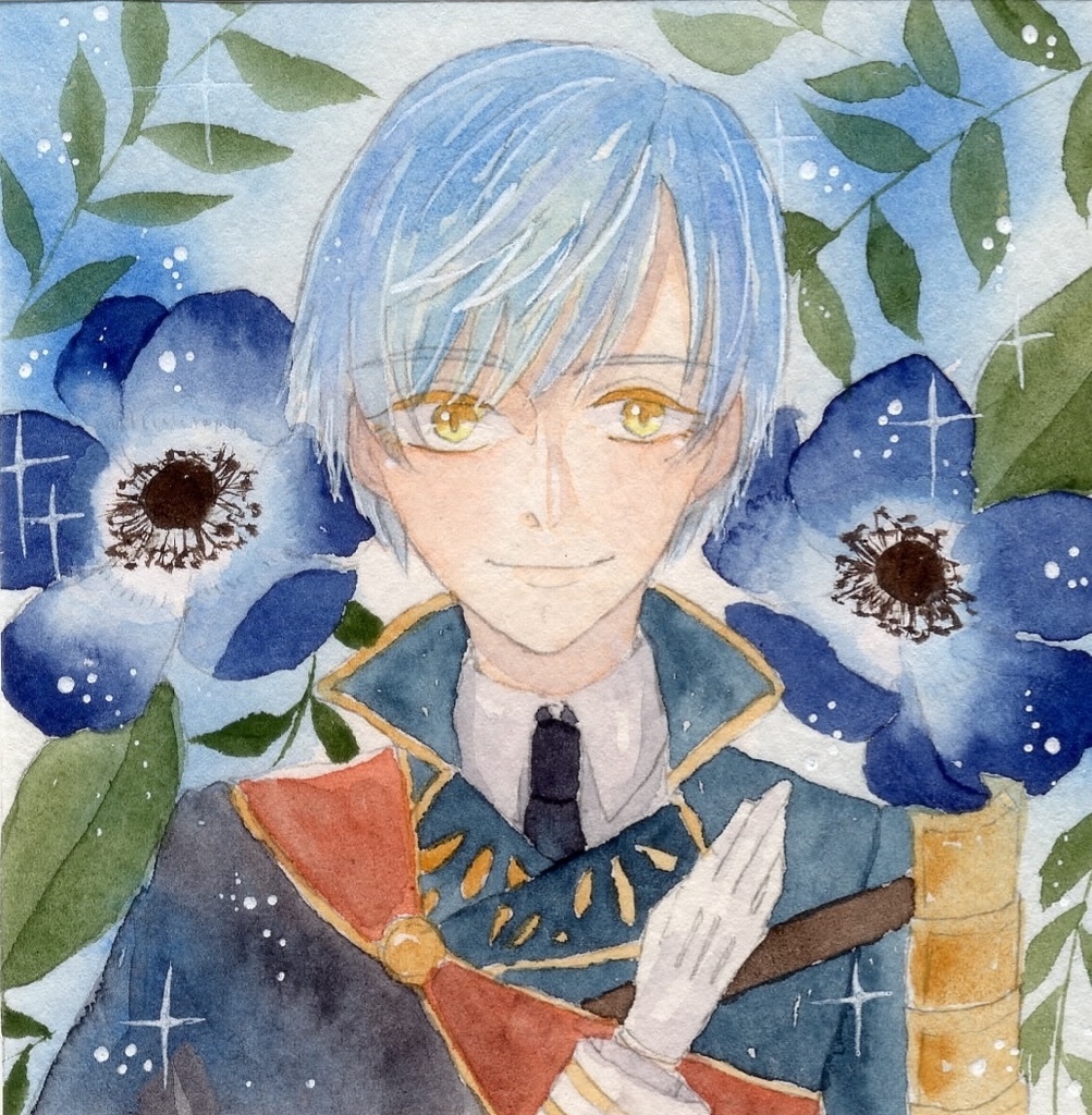 刀剣乱舞 一期一振 ミニ原画