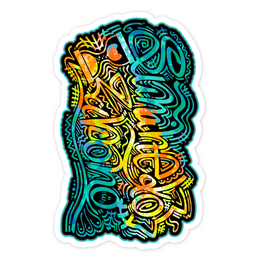 グラフィティアートステッカー