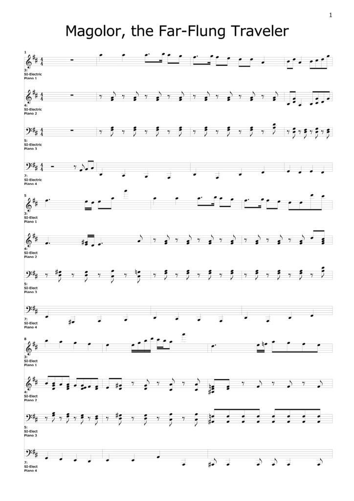 【アレンジ】彼方からの旅人マホロア (Magolor, the Far-Flung Traveler)【星のカービィWii】