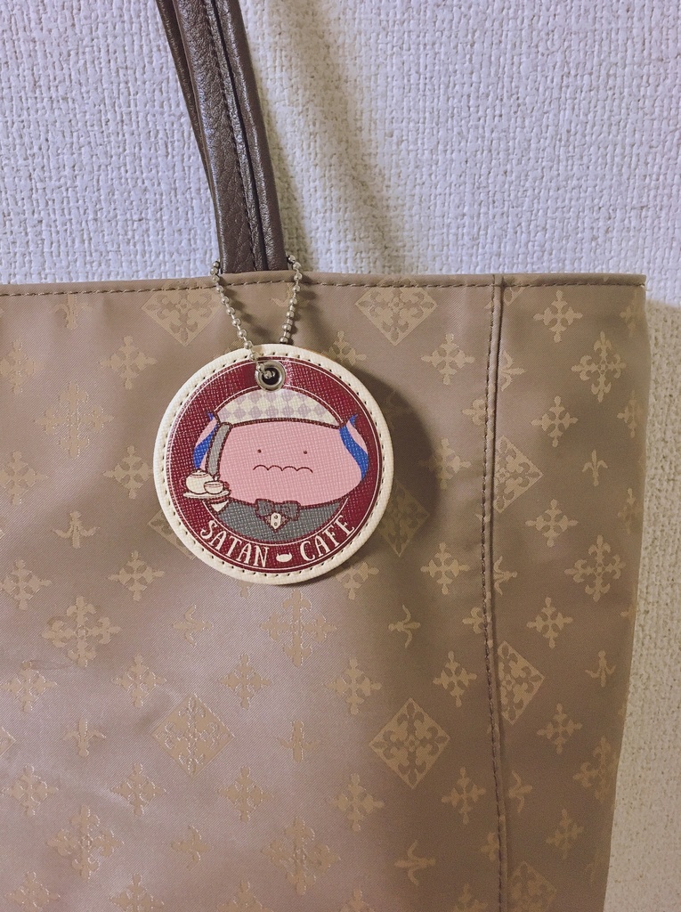 ★SATAN CAFE★レザーキーホルダー