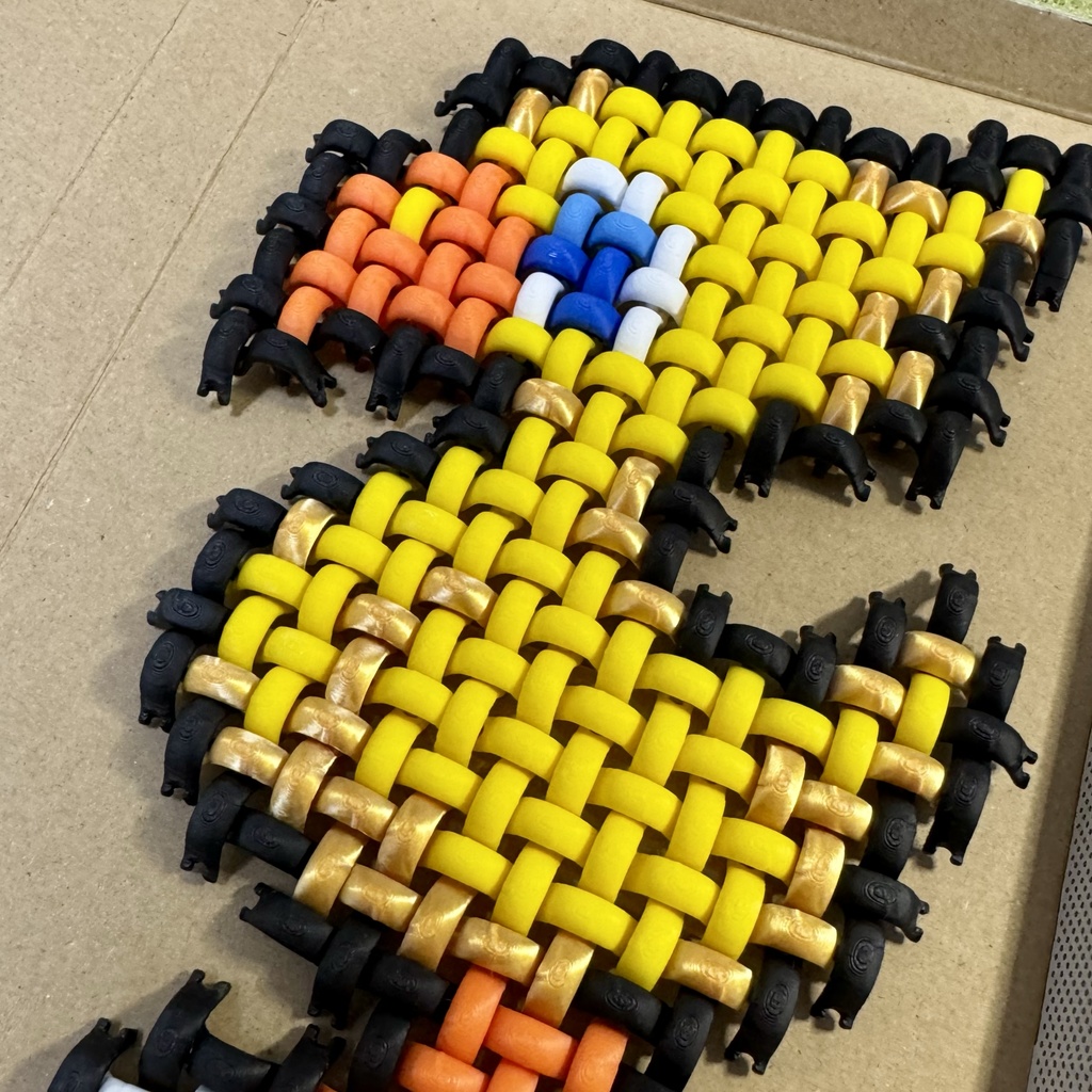 WeaveBlock – 1つのSTLだけで編める3Dプリントパーツ