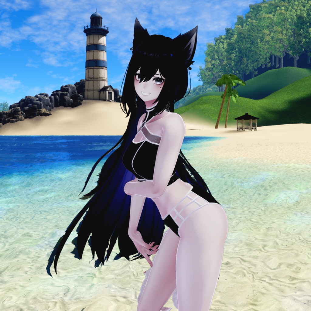 【無料】Summer Onyx【3アバター対応】