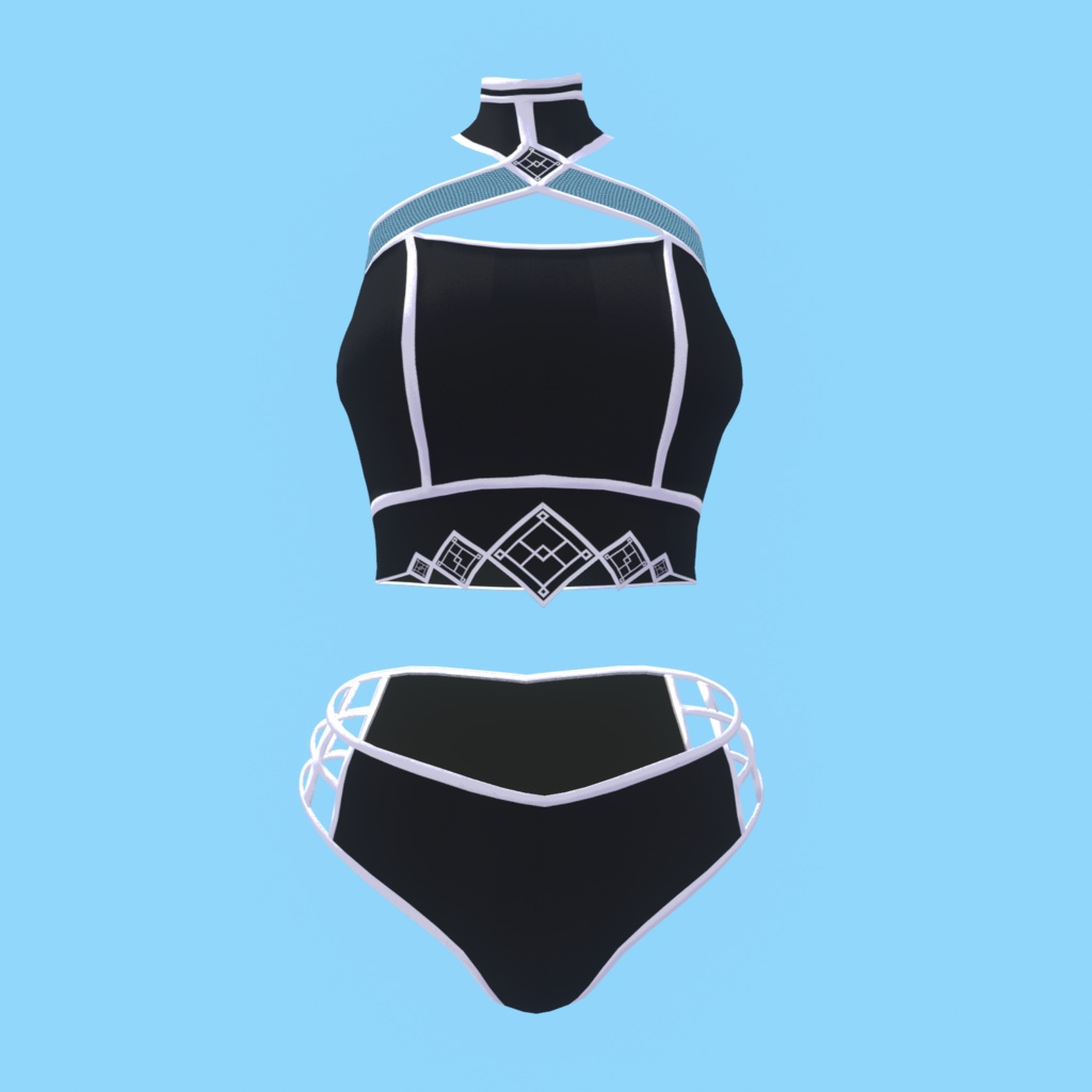 【無料】Summer Onyx【3アバター対応】