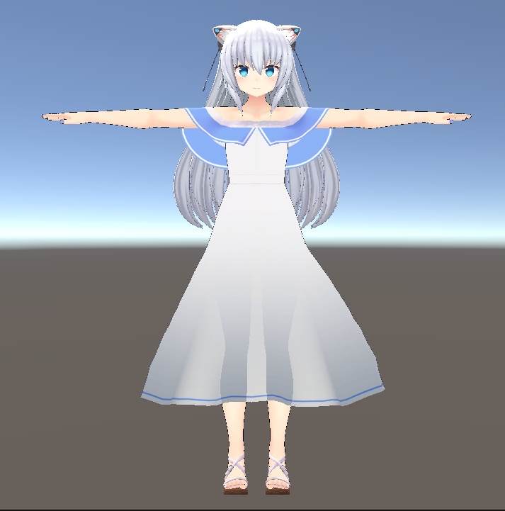 【無料】Sky Aquamarine【ますきゃっと対応】