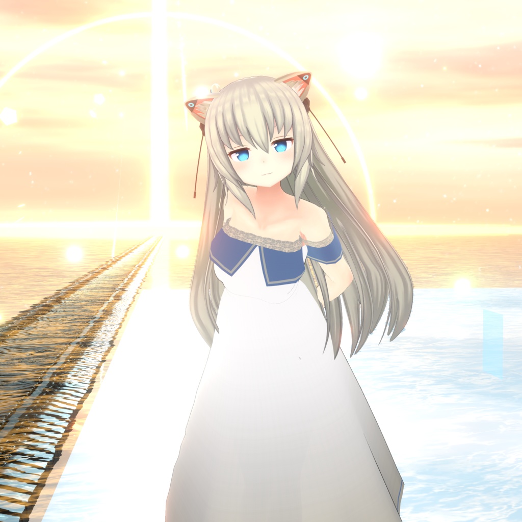 【無料】Sky Aquamarine【ますきゃっと対応】