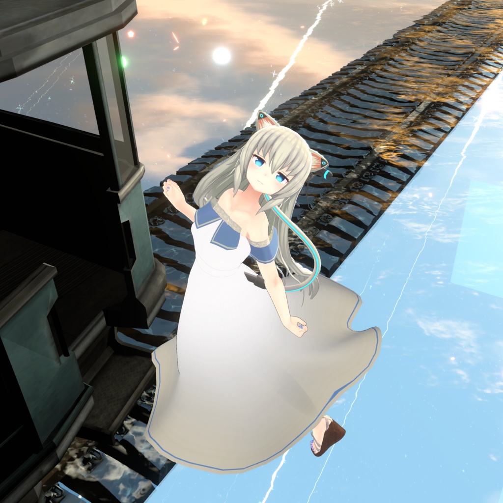 【無料】Sky Aquamarine【ますきゃっと対応】