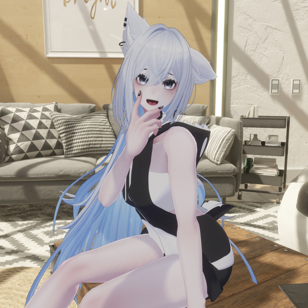 【無料】Laid-Back Orca【7アバター対応】