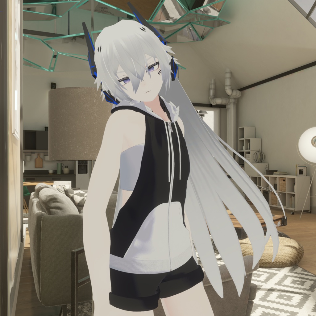 【無料】Laid-Back Orca【7アバター対応】