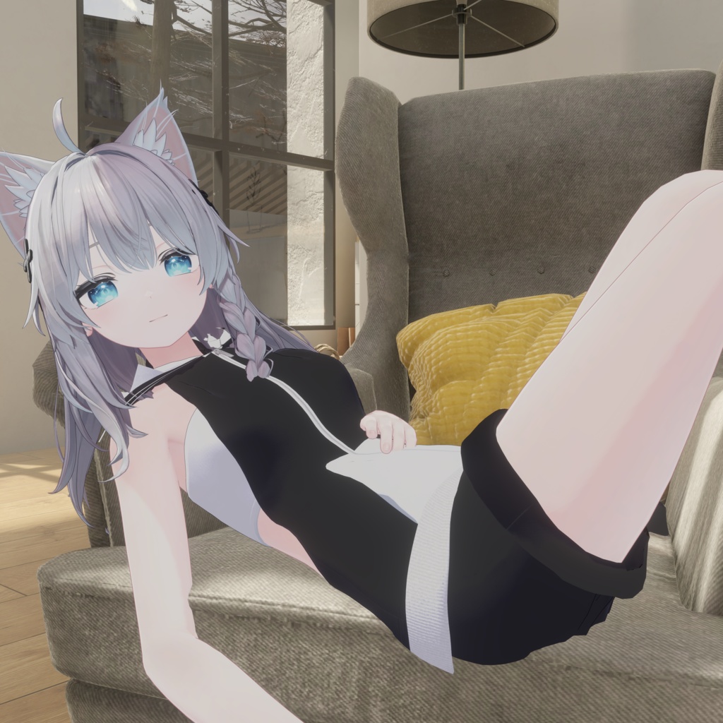 【無料】Laid-Back Orca【7アバター対応】