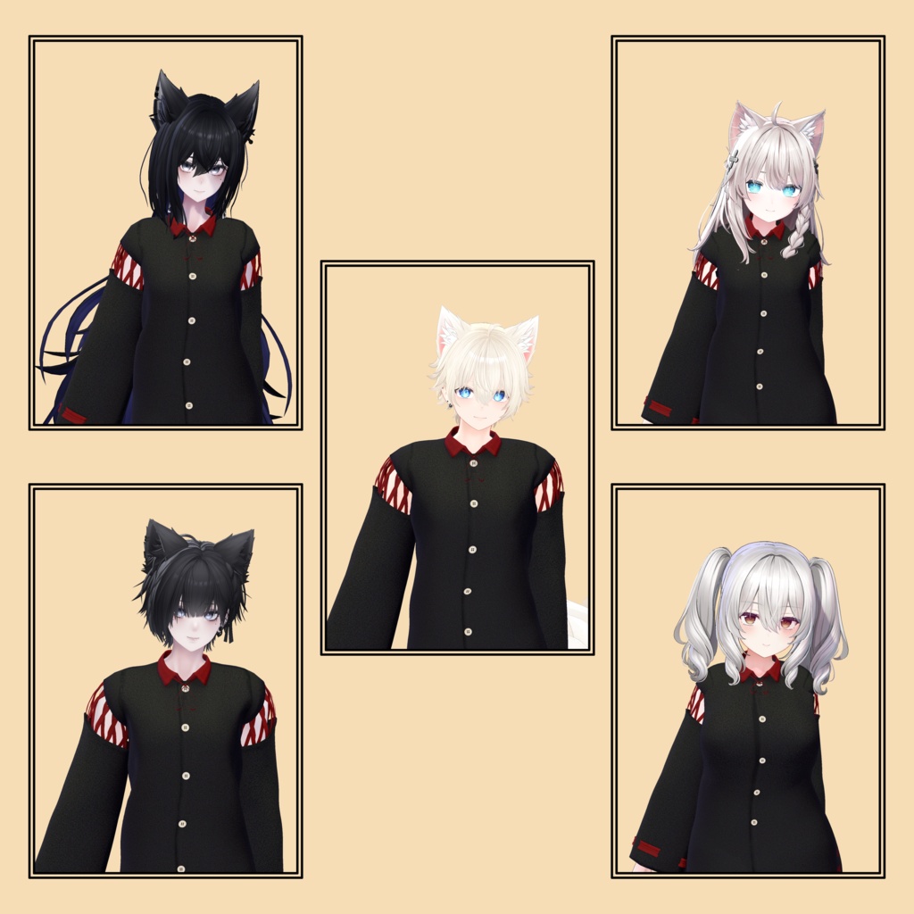 【無料】Keeping Ember【5アバター対応】