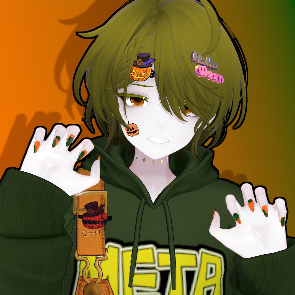 【期間限定無料】Pumpkin Pin【アクセサリー】