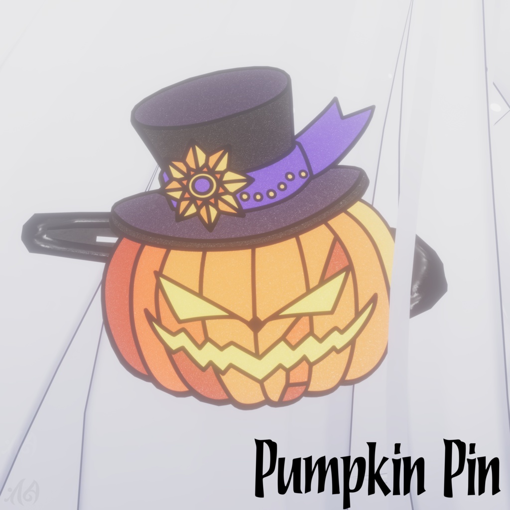 【期間限定無料】Pumpkin Pin【アクセサリー】