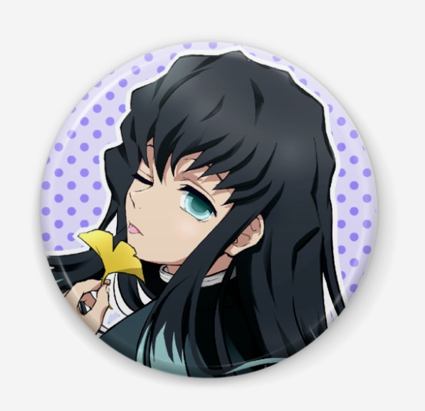 時透無一郎 缶バッチ