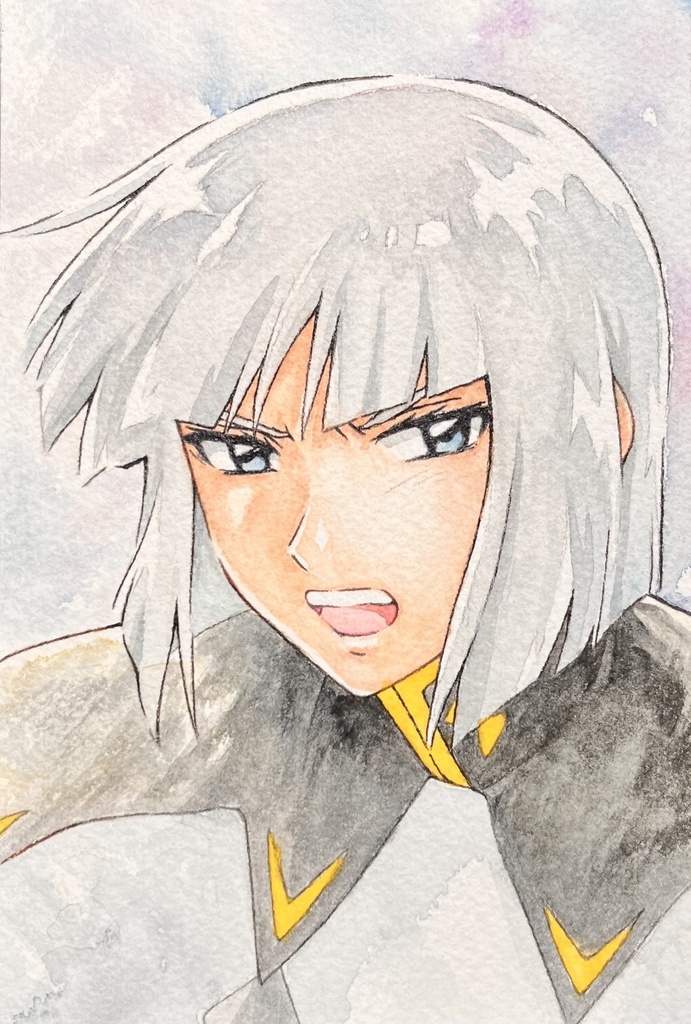 原画⭐︎イザークジュール⭐︎2枚セット⭐︎手描きイラスト⭐︎