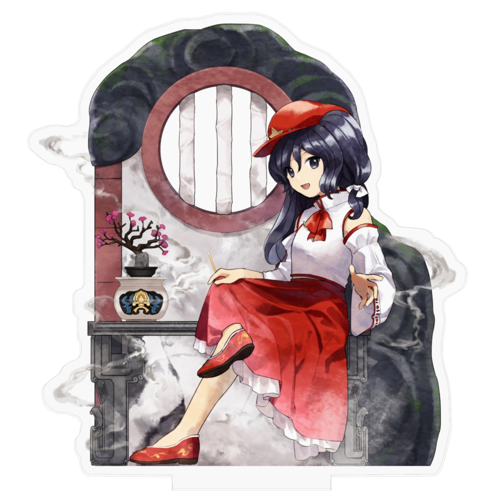 蓬莱人形レーベルの少女アクリルスタンド