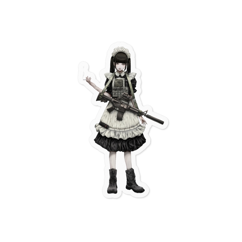 JKメイドステッカー