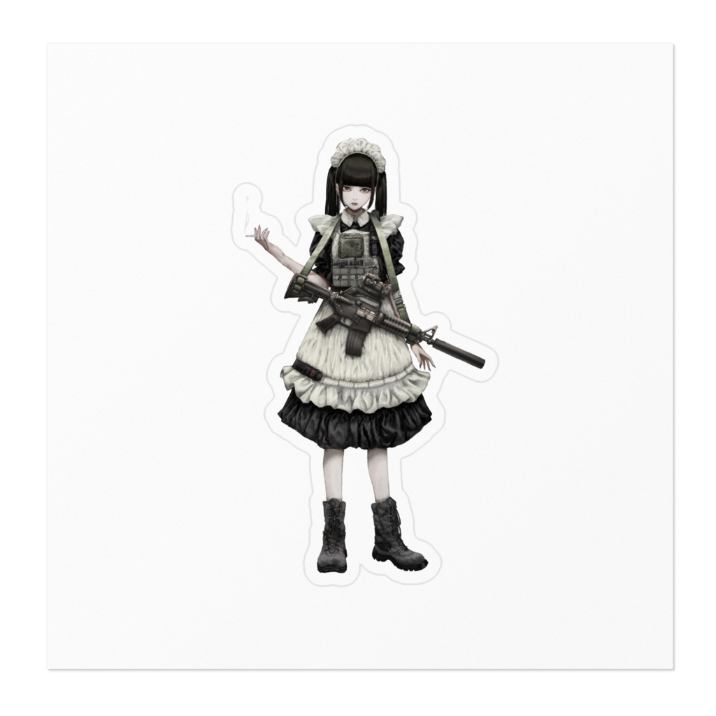 JKメイドステッカー