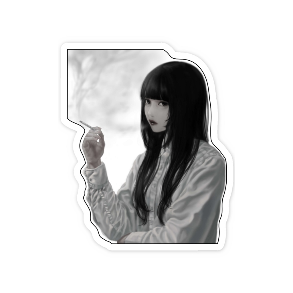 スマホステッカー タバコ