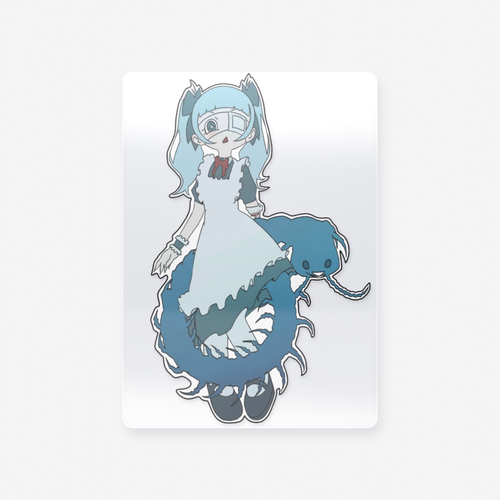 クリアカード ムカデメイド