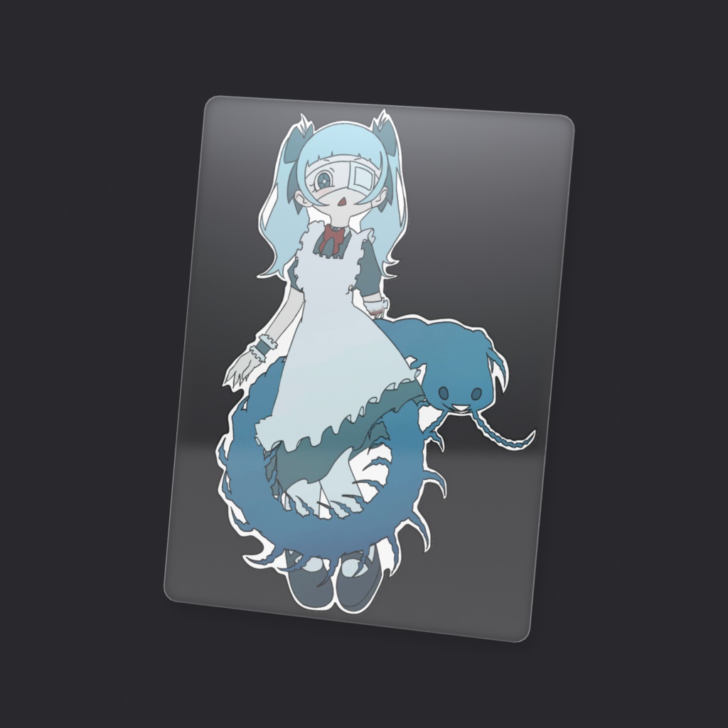 クリアカード ムカデメイド